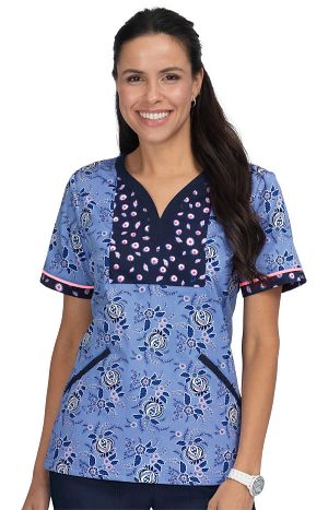 Stretch Lennon Top - Vintage Floral