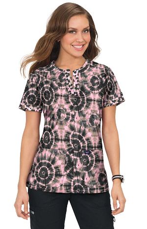 Stretch Naomi Top - Vintage Bullseye