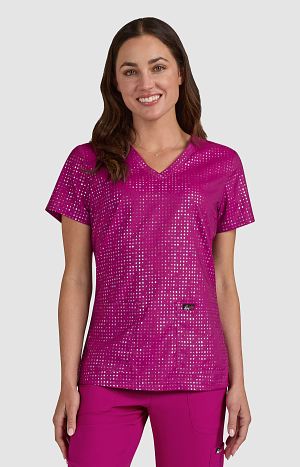 Velora Top - Iridescent Azalea Pink
