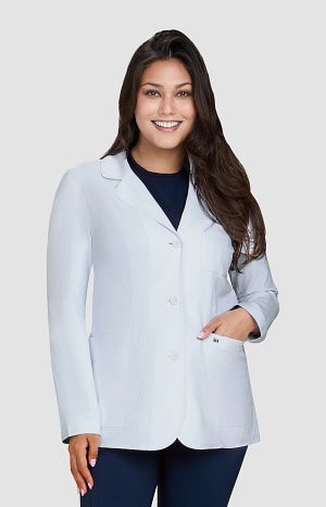 Amelia Lab Coat - White - Regular