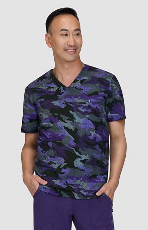 On Call Top - Distressed Camo - Regular