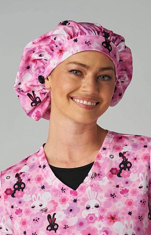 Bouffant Cap - Fluff Bunnies - Regular