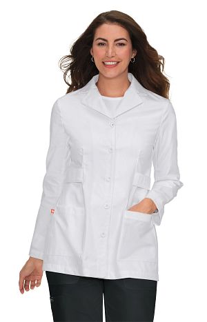Hampton Lab Coat - White