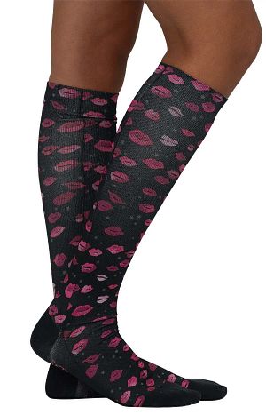 Betsey Sublim Comp Socks 3-pk - Lips