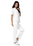 ADAR Universal Lapel Collar Buttoned Top