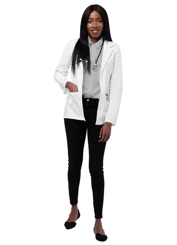 Adar Universal Women's 28" Tailored Consultation Coat