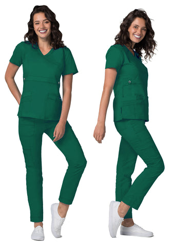 ADAR Pro Women's Active Classic Scrub Set1