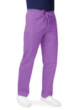 Adar Universal Unisex Natural-Rise Drawstring Tapered Leg Pants Petite