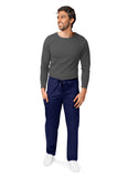 Adar Universal Unisex Natural-Rise Drawstring Tapered Leg Pants Petite
