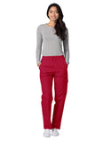 Adar Universal Natural-Rise Multipocket Cargo Tapered Leg Pants Petite1