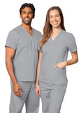 Adar Universal Unisex V-Neck Tunic 3 Pocket2