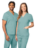 Adar Universal Unisex V-Neck Tunic 3 Pocket2