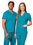 Adar Universal Unisex V-Neck Tunic 3 Pocket2