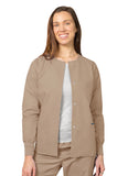 Adar Universal Round Neck Warm-Up Jacket