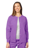 Adar Universal Round Neck Warm-Up Jacket