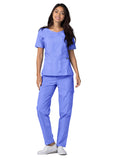 Adar Universal Sweetheart V-neck Top