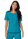 Adar Universal Sweetheart V-neck Top