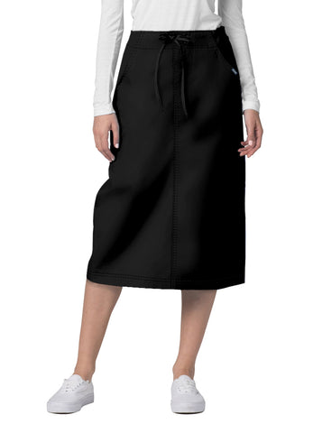 Adar Universal Mid-Calf Length Drawstring Skirt