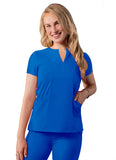 ADAR Addition Women's Notched V-neck Scrub Top1