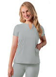 ADAR Addition Women's Notched V-neck Scrub Top1