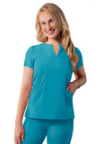 ADAR Addition Women's Notched V-neck Scrub Top1