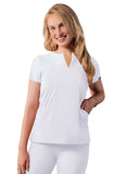 ADAR Addition Women's Notched V-neck Scrub Top1
