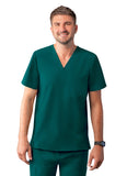ADAR Addition Men's Classic V-Neck Scrub Top