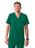 ADAR Addition Men's Classic V-Neck Scrub Top