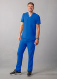 ADAR Addition Men's Classic V-Neck Scrub Top1