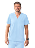 ADAR Addition Men's Classic V-Neck Scrub Top1