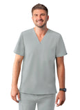 ADAR Addition Men's Classic V-Neck Scrub Top1