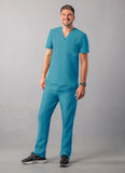 ADAR Addition Men's Classic V-Neck Scrub Top1