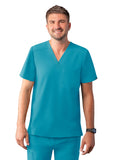 ADAR Addition Men's Classic V-Neck Scrub Top1