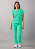 ADAR Addition Women's Modern V-Neck Scrub Top1