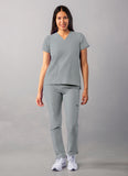 ADAR Addition Women's Modern V-Neck Scrub Top1