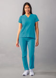 ADAR Addition Women's Modern V-Neck Scrub Top1