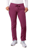ADAR Addition Women's Skinny Leg Cargo Drawstring Pant Petite