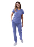 ADAR Pro Womenâ€™s Sweetheart V-neck Scrub Top