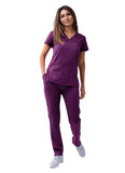ADAR Pro Womenâ€™s Sweetheart V-neck Scrub Top