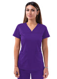 ADAR Pro Womenâ€™s Sweetheart V-neck Scrub Top