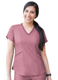 ADAR Pro Women's Modern V-Neck Scrub Top