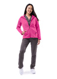 ADAR Pro Womens Performance Full Zip Bonded Fleece Jacket