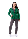 ADAR Pro Womens Performance Full Zip Bonded Fleece Jacket