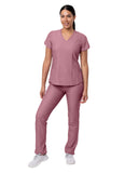 ADAR Pro Women's Core Classic Yoga Scrub Set1