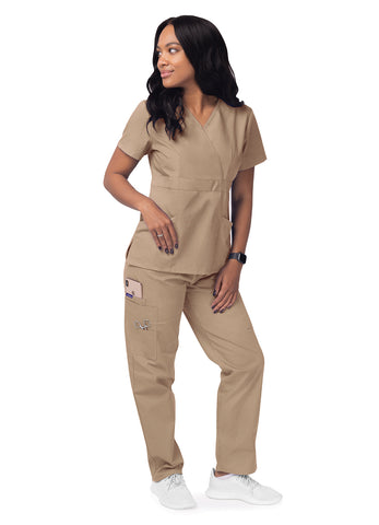 Sivvan Womenâ€™s Mock Wrap Top1