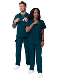 Sivvan Unisex V-Neck/Drawstring Pant Scrub Set