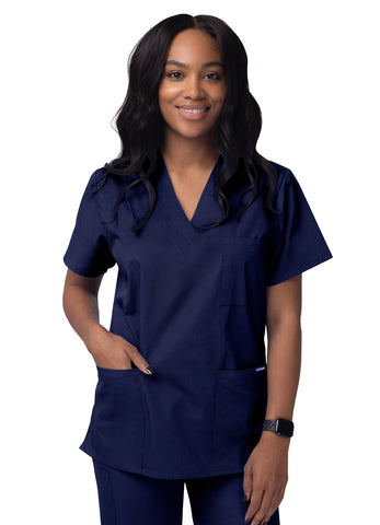 Sivvan Unisex V-Neck/Drawstring Pant Scrub Set1
