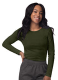 Sivvan Women's Long Sleeve Comfort Underscrub Tee2