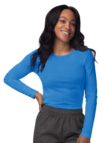 Sivvan Women's Long Sleeve Comfort Underscrub Tee3